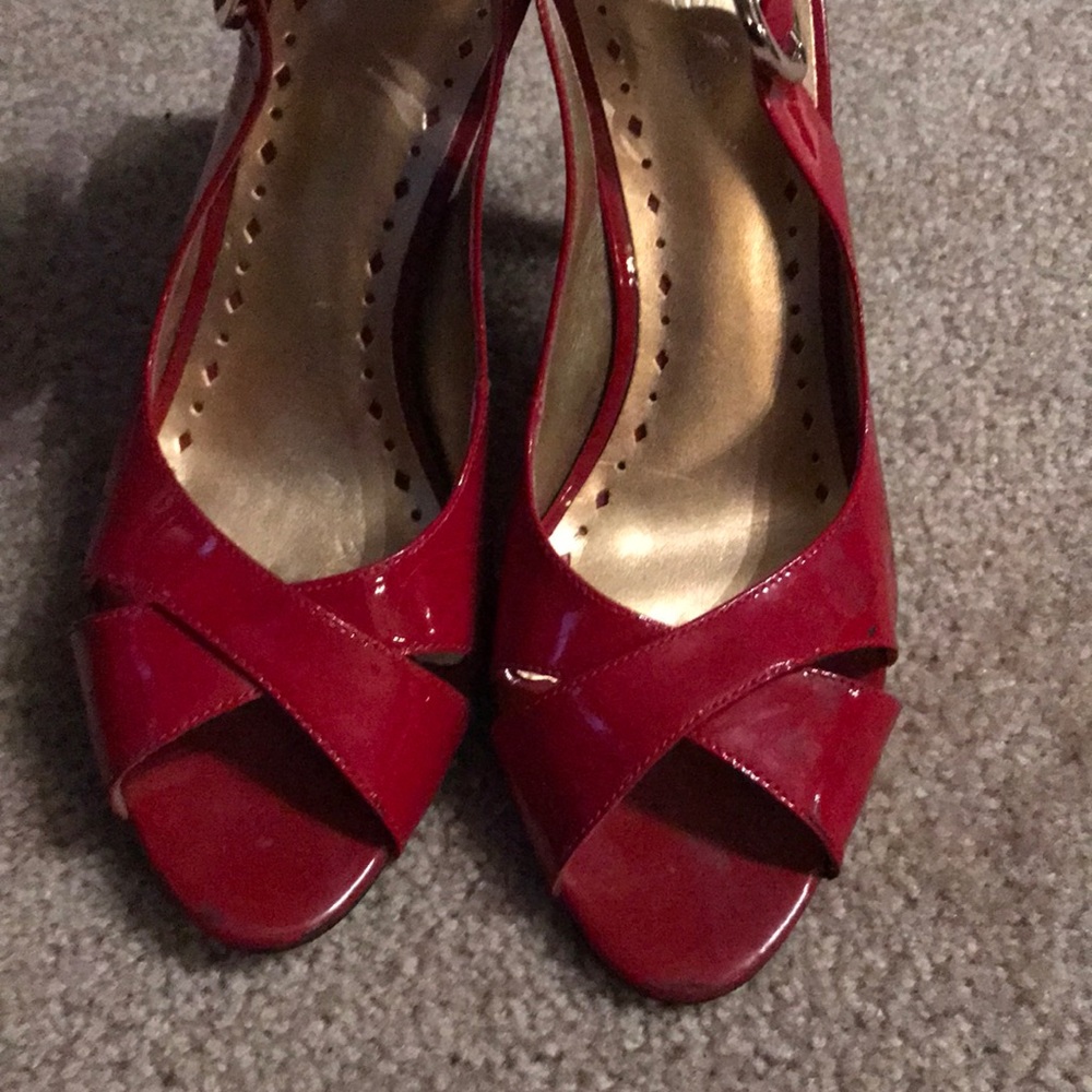 BCBG Peep Toe Heels